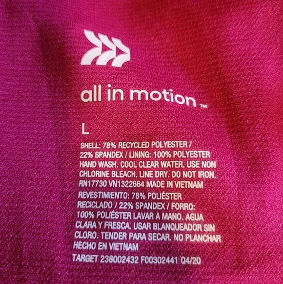 NWT Cranberry AllInMotion One Piece Swimsuit - Picture 10 of 10